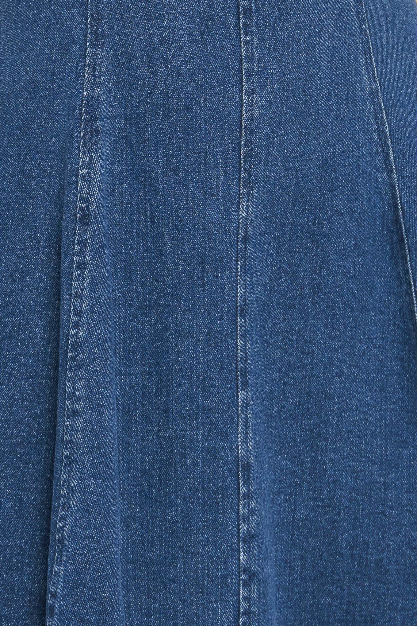 WESTWOOD CHARM DENIM MINI DRESS