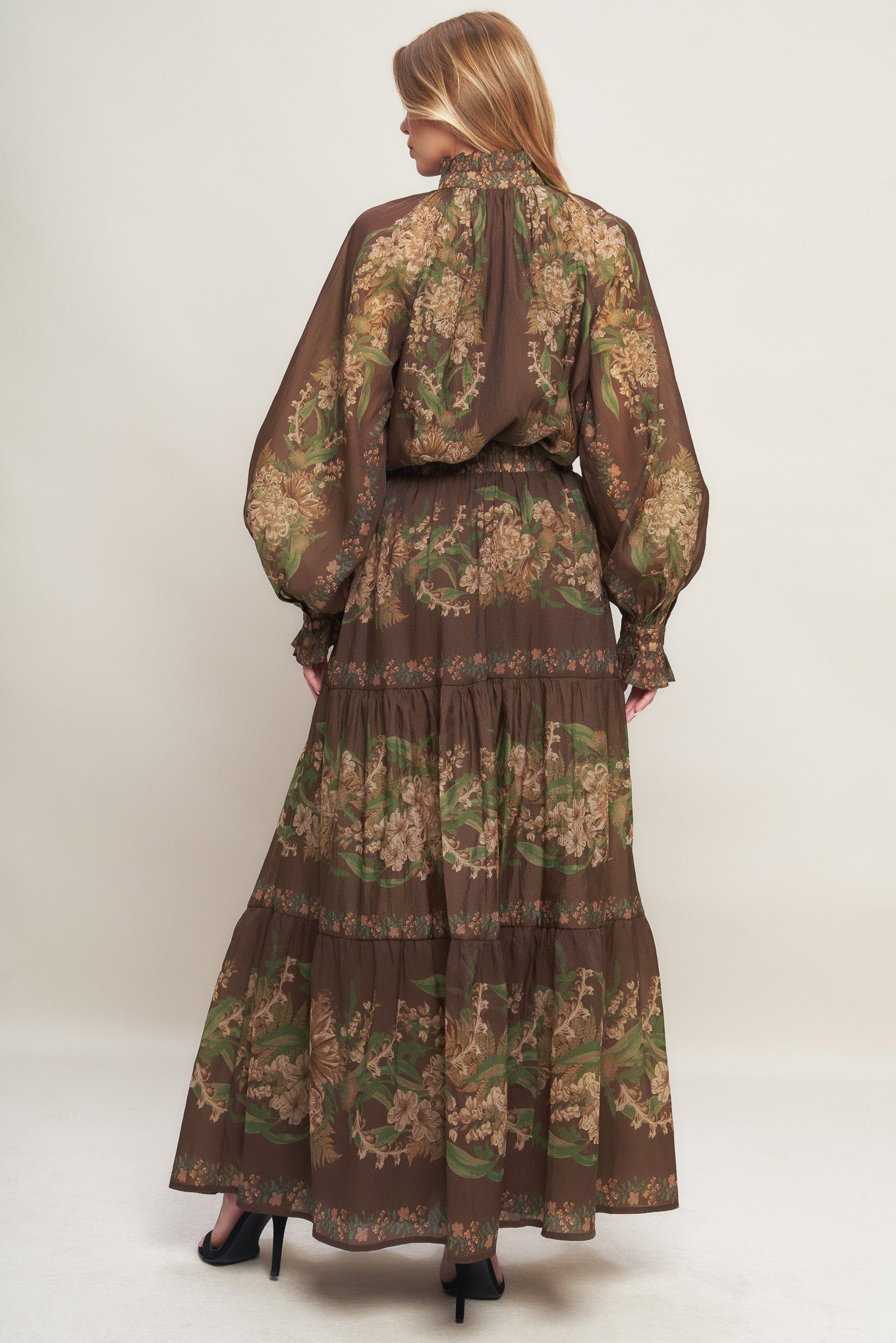 CELEBRITY MOMENT WOVEN MAXI SKIRT