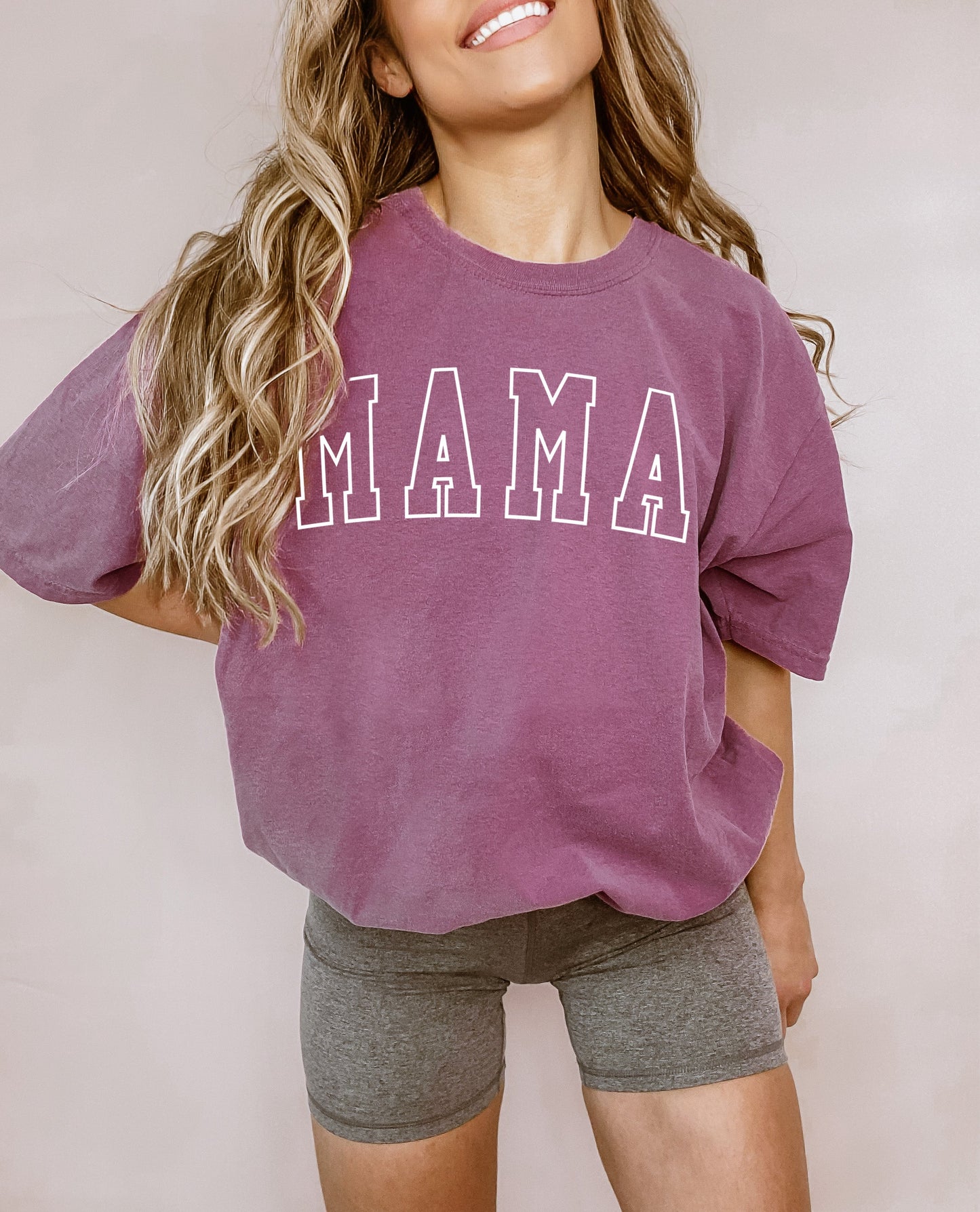 Mama Comfort Colors Graphic Tees (Outlined Font)