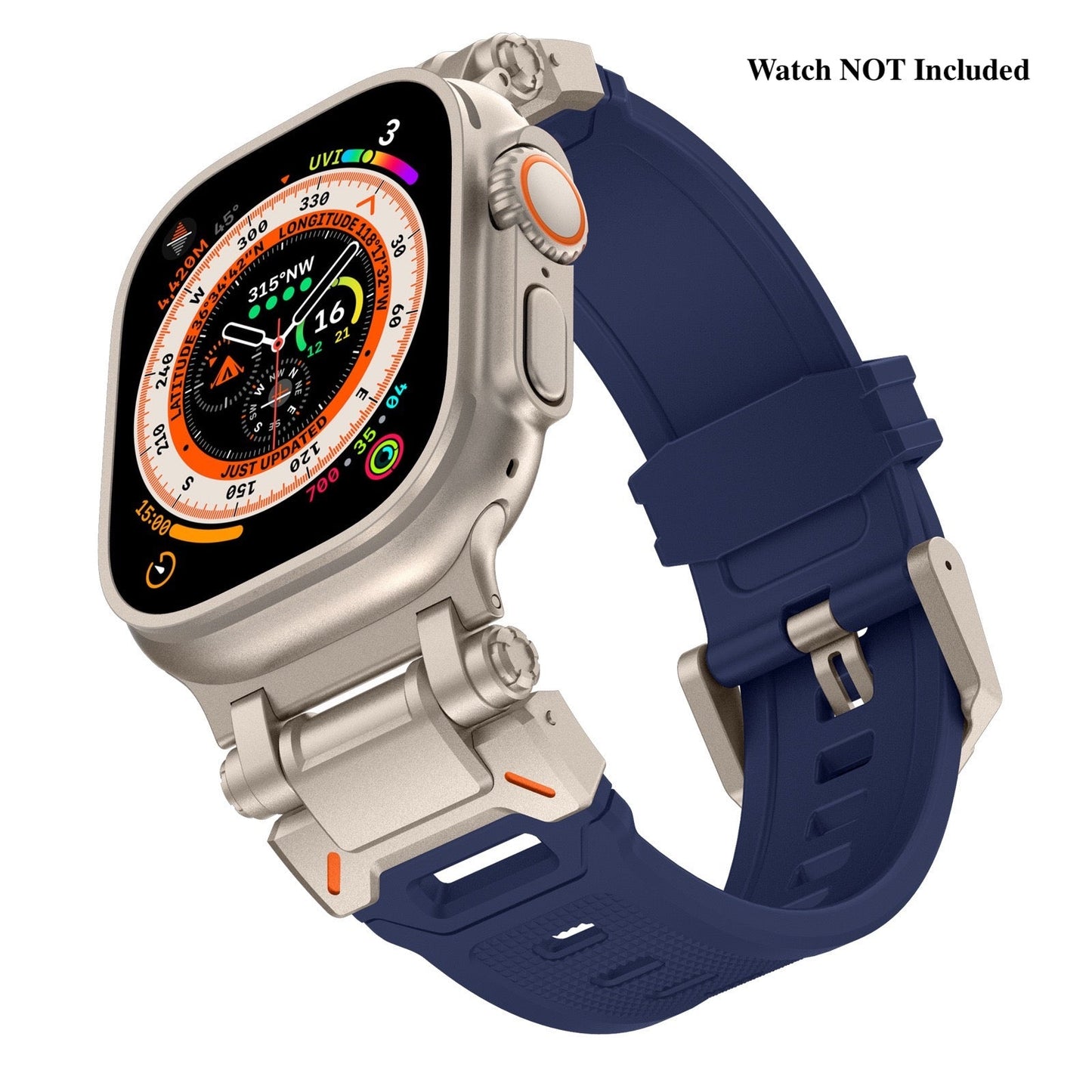 Explorer Silicone Band For Apple Watch