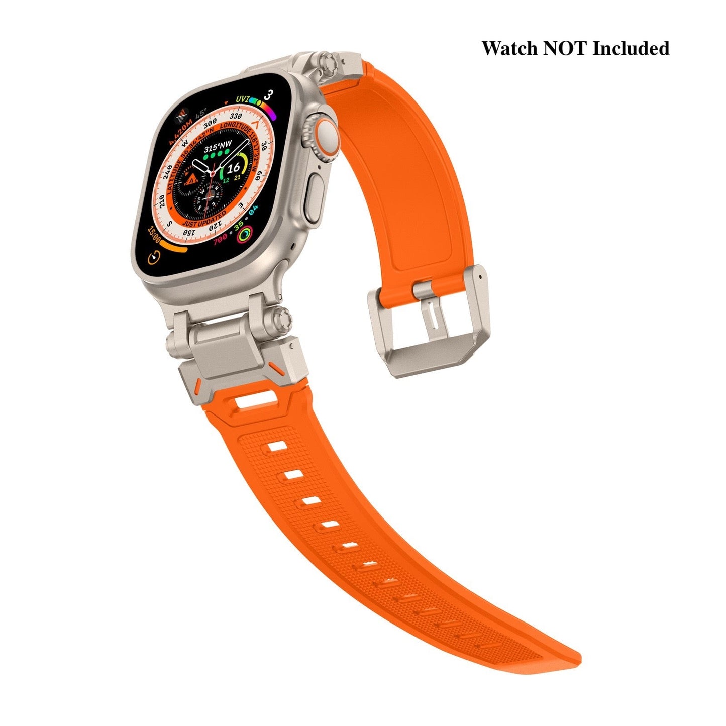 Explorer Silicone Band For Apple Watch