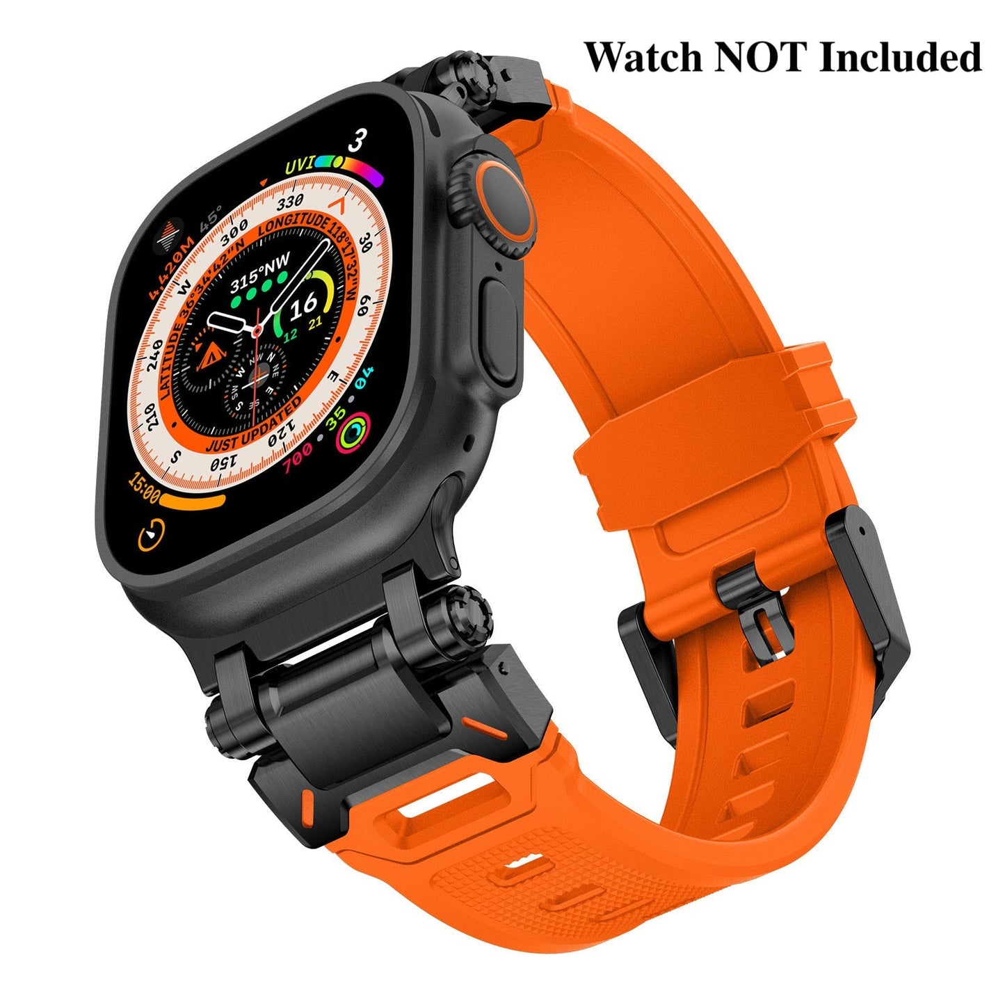 Explorer Silicone Band For Apple Watch