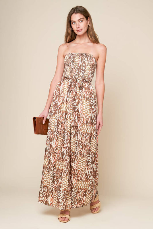 EPITOME OF ALLURE WOVEN JUMPSUIT