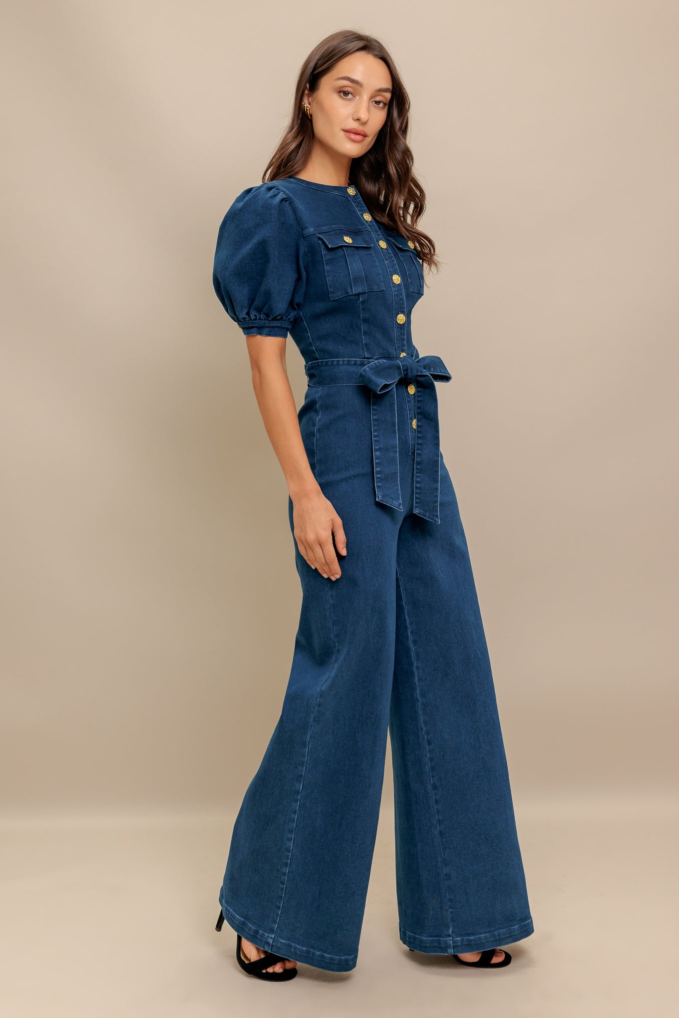 UTILITY QUEEN DENIM JUMPSUIT