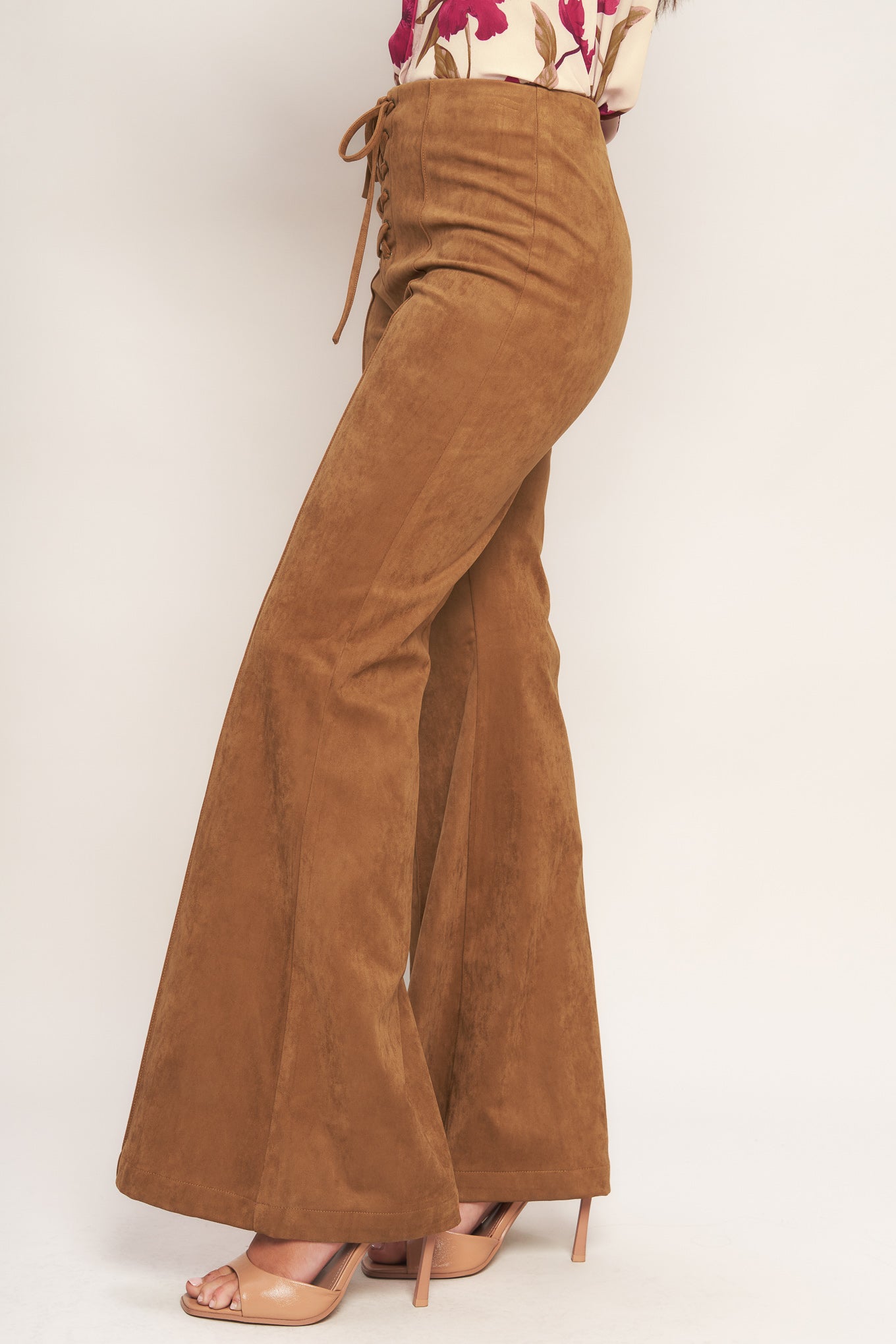 WILD HONEY FAUX SUEDE PANTS