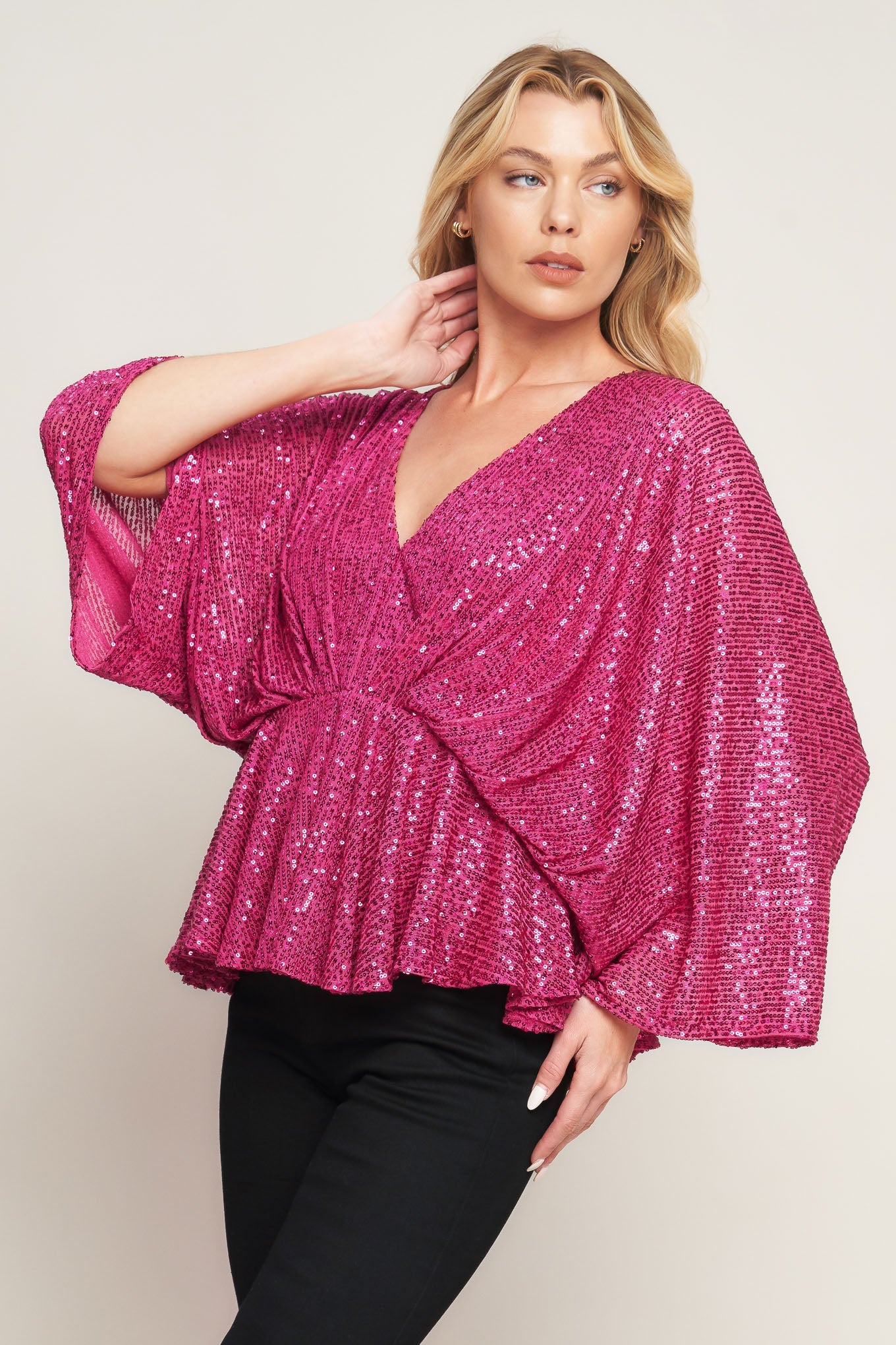 START OF FOREVER SEQUIN TOP