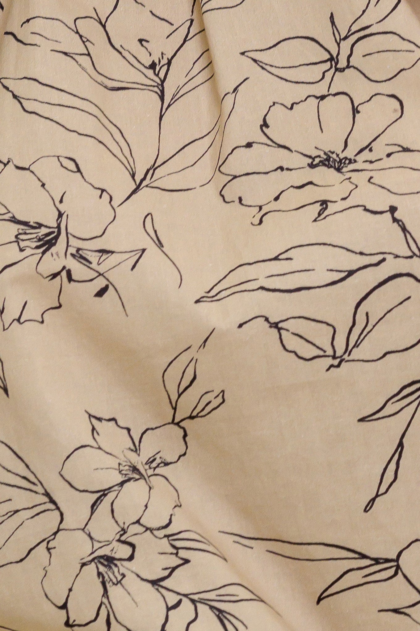 BOTANICAL LUXE WOVEN TOP