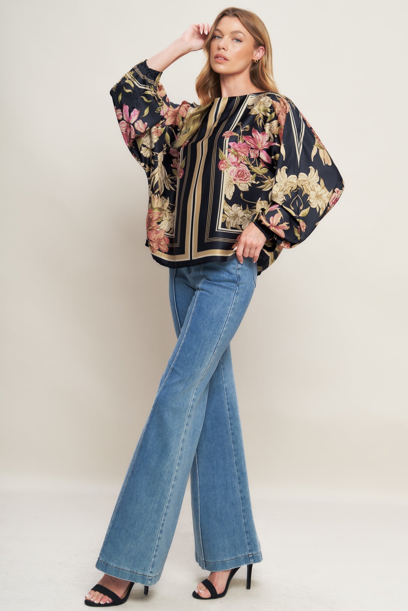 ROYAL TAPESTRY WOVEN TOP