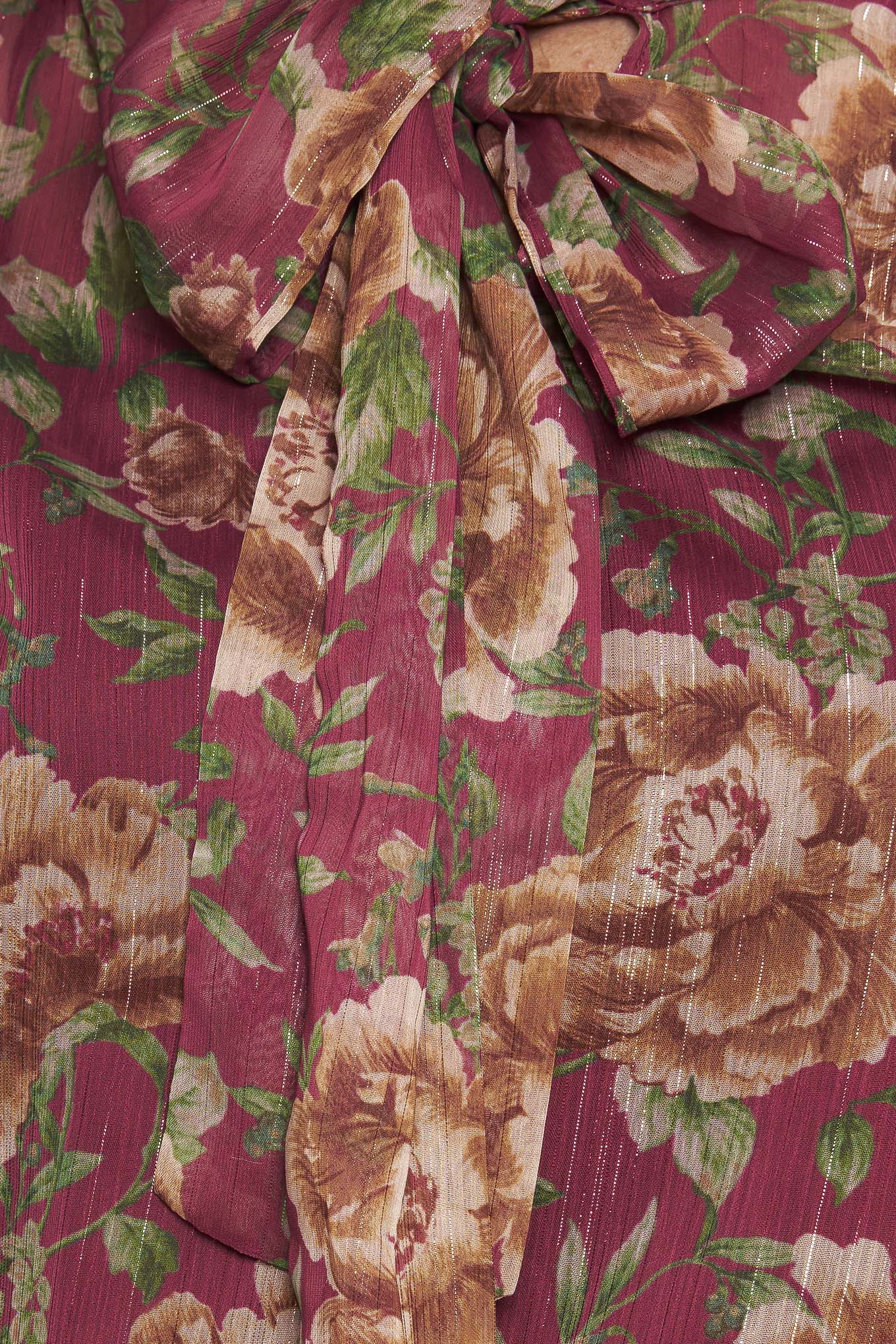 WHISPERING GARDEN WOVEN TOP