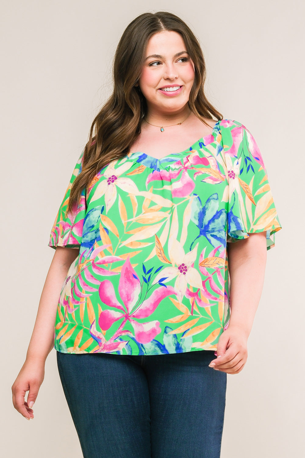 HIGH CLASS WOVEN TOP