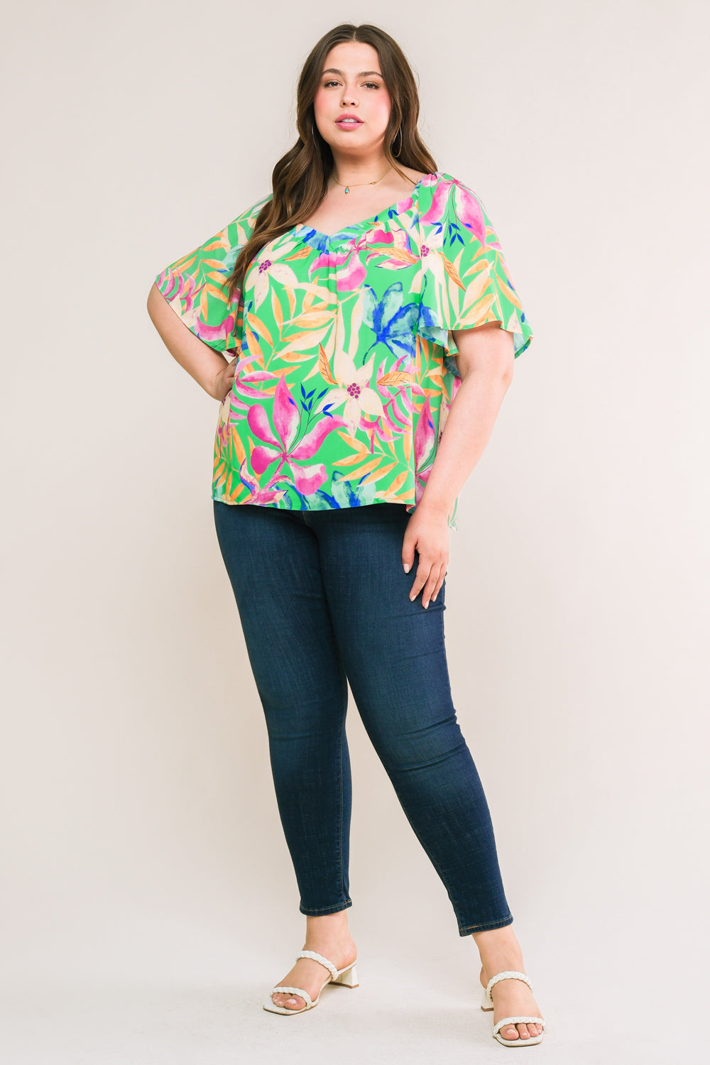 HIGH CLASS WOVEN TOP