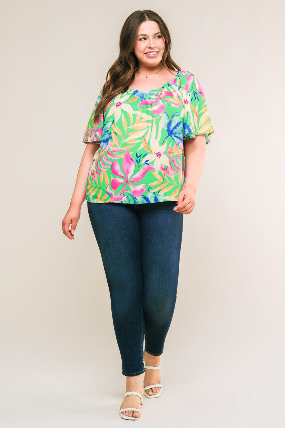 HIGH CLASS WOVEN TOP