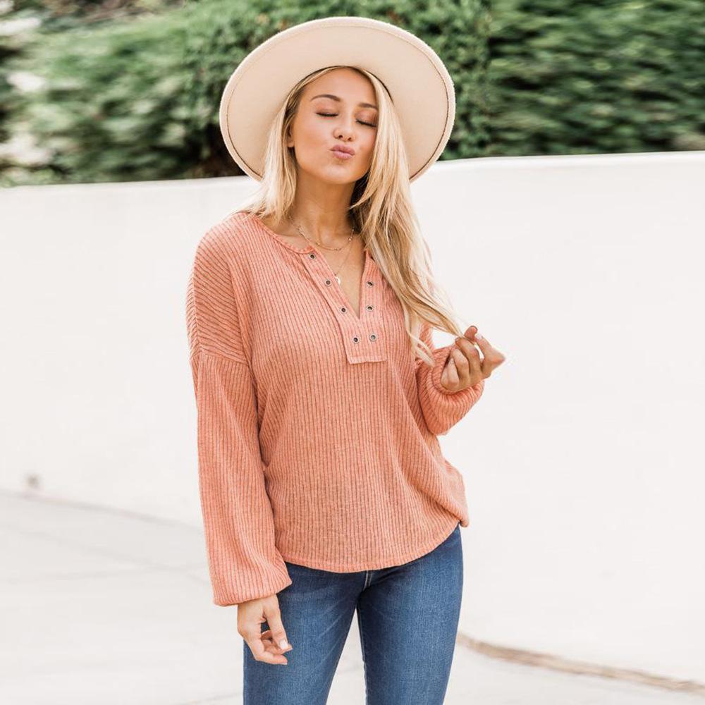 Eyelet Ribbed Knit Sweater