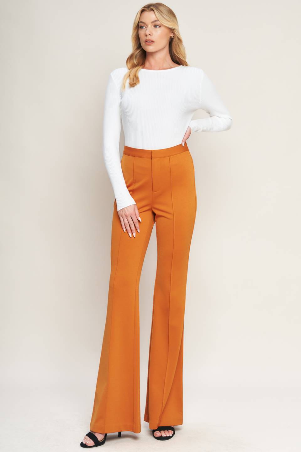 DEPTHS OF BEAUTY FLARE PANTS