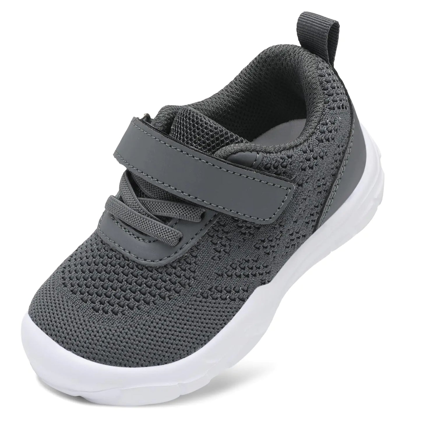 BARERUN TBarefoot Shoes Toddler Toddler Girl Sneakers Toddler Shoes Shoes for Kids Breathable Sport Shoes for Girls Boys School Shoes for Toddler Grey Toddler Size 9 - # GIAA71310009