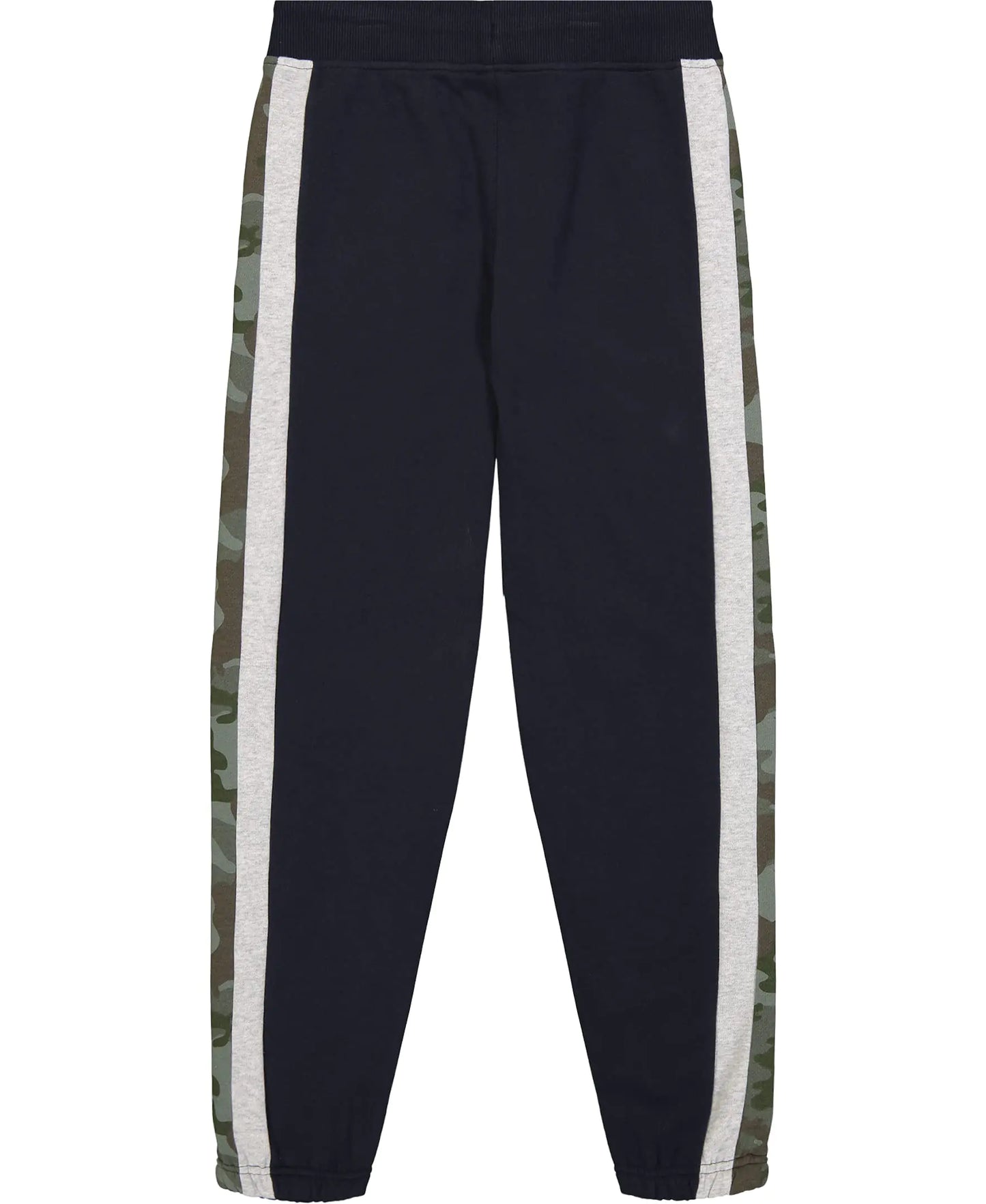 Nautica Boys' Basic Fleece Jogger Sweatpants, Elastic Waistband with Drawstring Closure, Super Soft Cotton-Blend 10-12 Navy Blue - # BOAA12410002