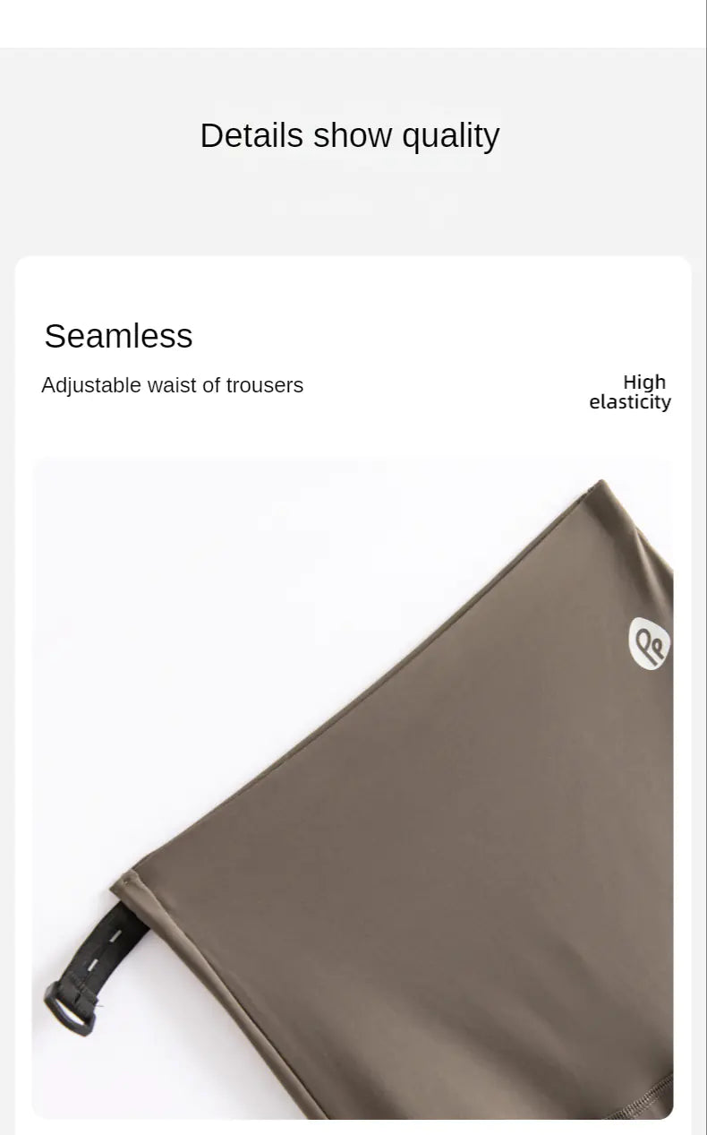 Maternity Velvet Shark Skin Belly Support Pants - # WOM21410011 - PRG