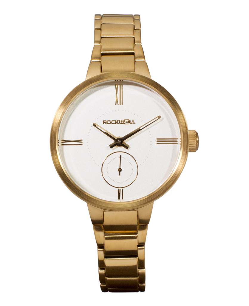 Kennedy  (Gold/White) Watch