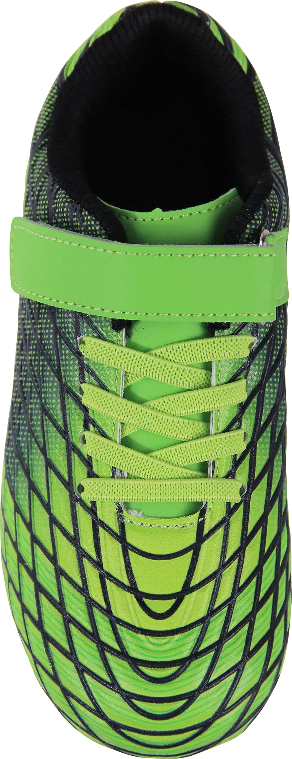 Kids Soccer Cleats Outdoor Firm Ground Athletic Shoes 11 Little Kid Green - # BOAA71110003