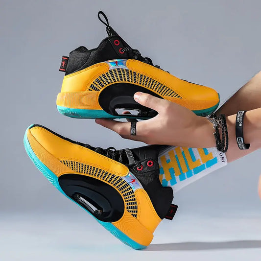 High Quality Boys Men Basketball Shoes Cushioned - # BOAA73110007