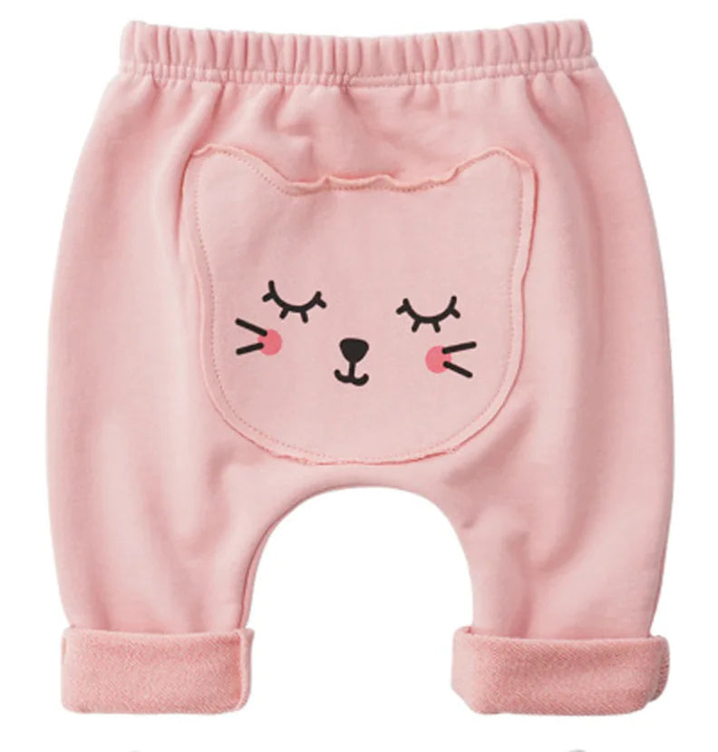 Cartoon Patch Baby Pants - # BAAA1B1510009