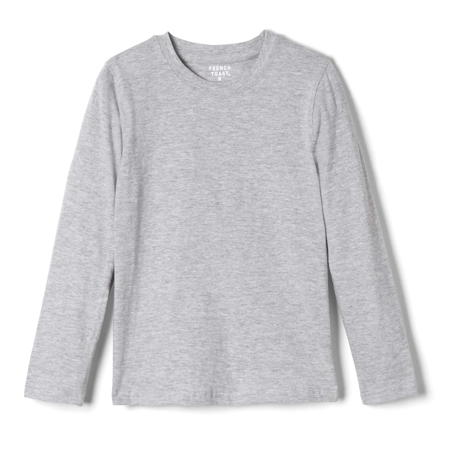 French Toast Boys Long Sleeve Crewneck Tee T-Shirt 4-5 Red - # BOAA11510008