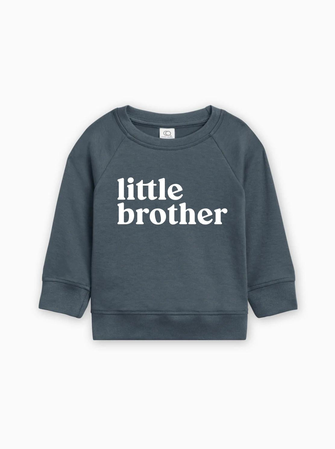 Little Brother Organic Cotton Baby Toddler Boy Pullover (Serif)