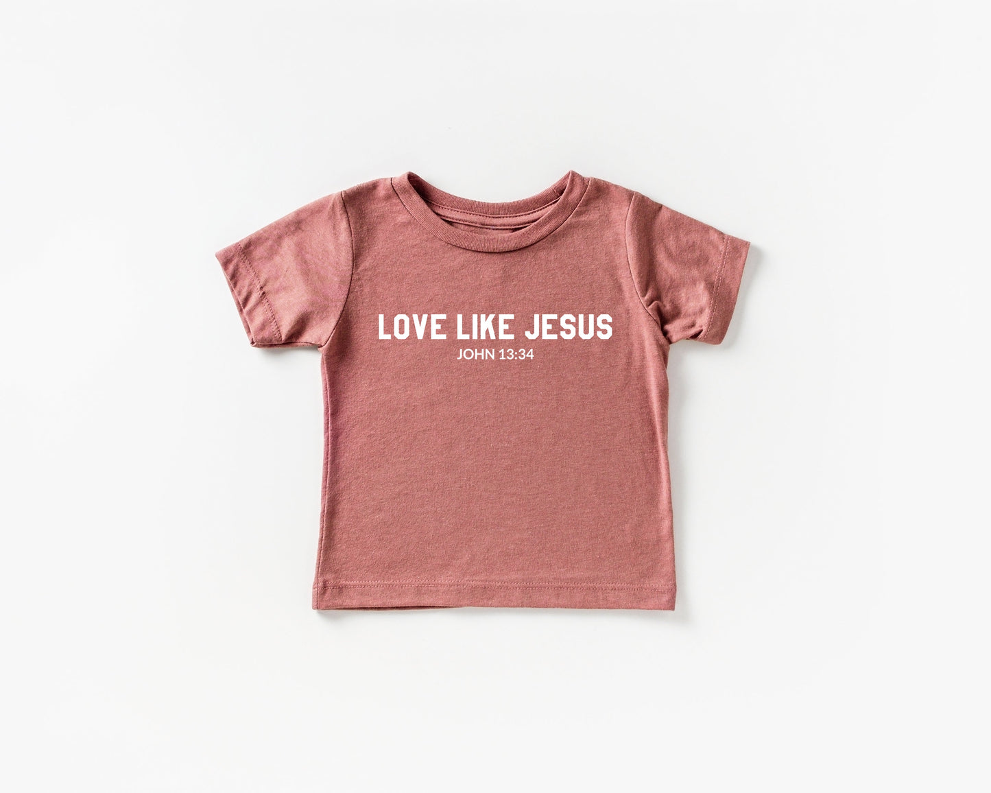Love Like Jesus Christian Bible Baby and Toddler and Youth T shirt | Thanksgiving