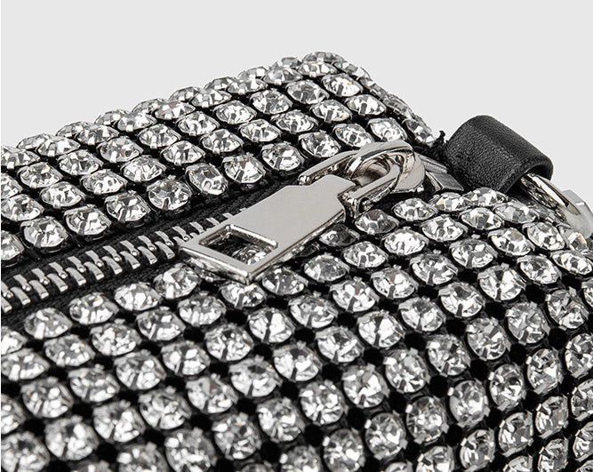 Rhinestone Bag Chain Evening  Shoulder Purse crossbody