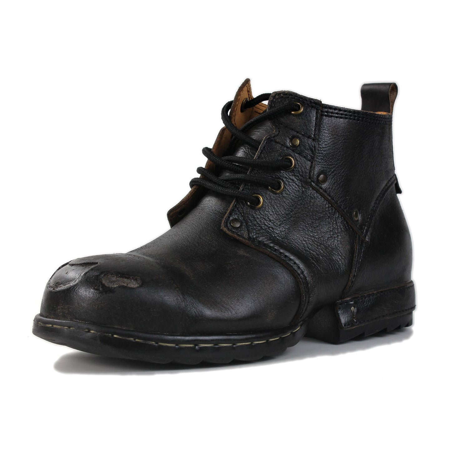 Men's Leather Ankle Boots OSS-6015-3-E