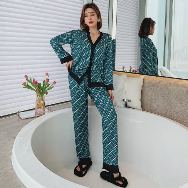 Women's Pajama Set - # GIAA23910003-PRG