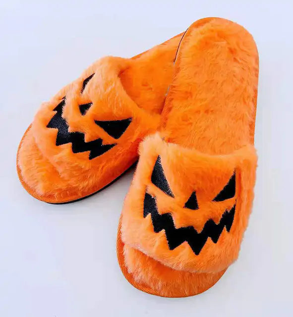 Winter Fluffy Flat Slippers - # BOAA73410006