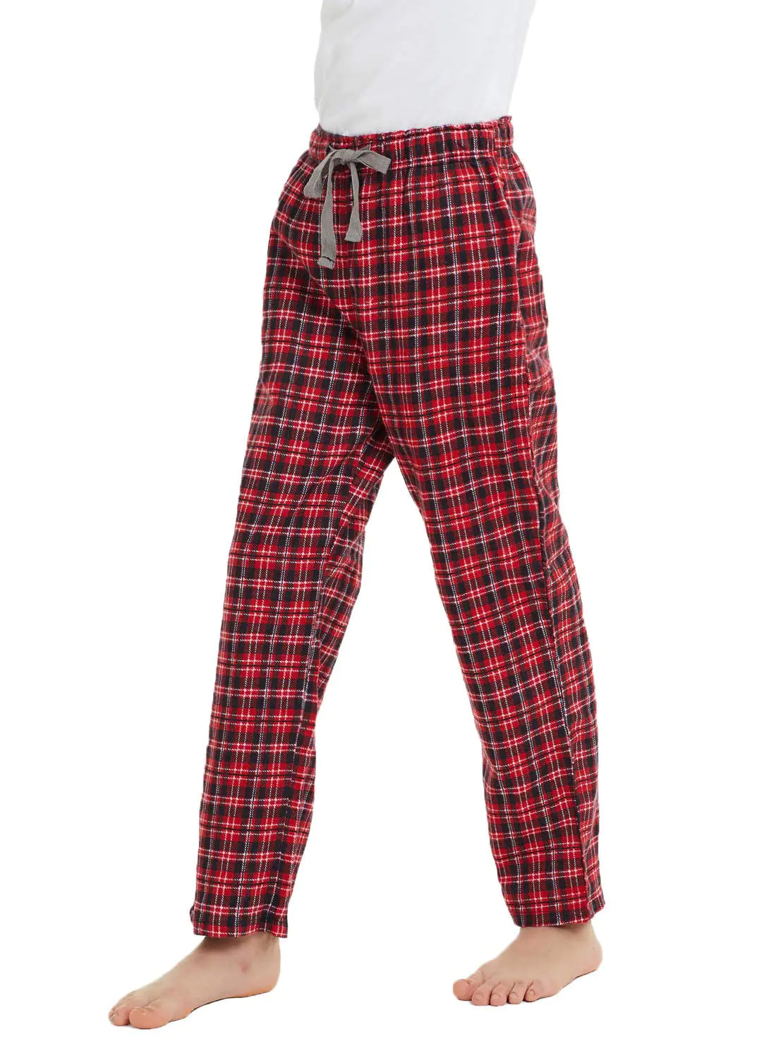 HiddenValor Big Boys Cotton Pajama Lounge Pants Red/Black Small - # BOAA12710002