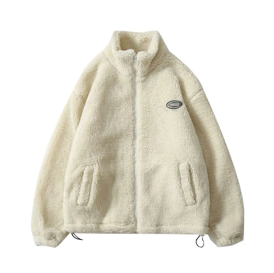Hip Hop Winter Fleece Fluffy Jacket - # BOAA13210002
