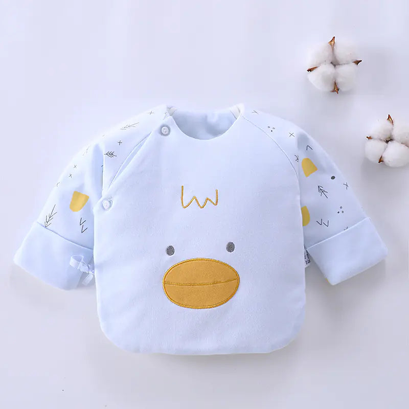 Pure Cotton Half Back Top for Newborn Baby - # BAAA61110001