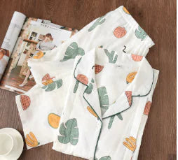 Women's Sleepwear, Maternity and Nursing Cotton Set - # BAGE211510131-NURSG