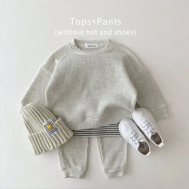 Baby Cotton Knitting Clothing Sets - # GIAA212310009