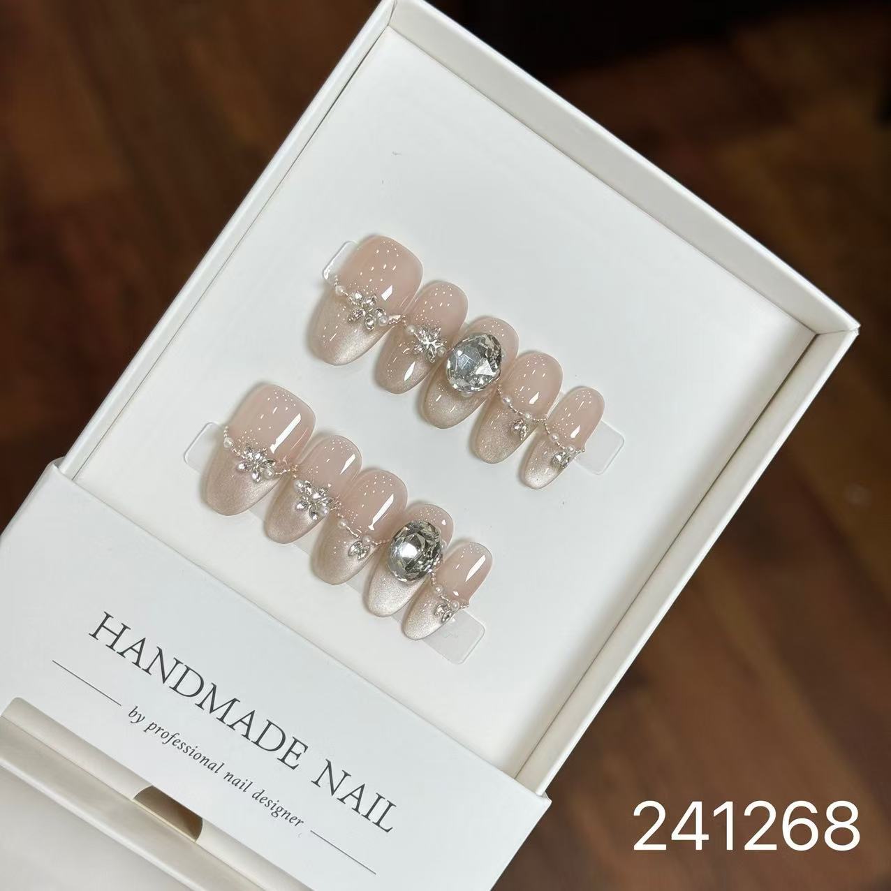 1029- Handmade press on nails fake nails removable