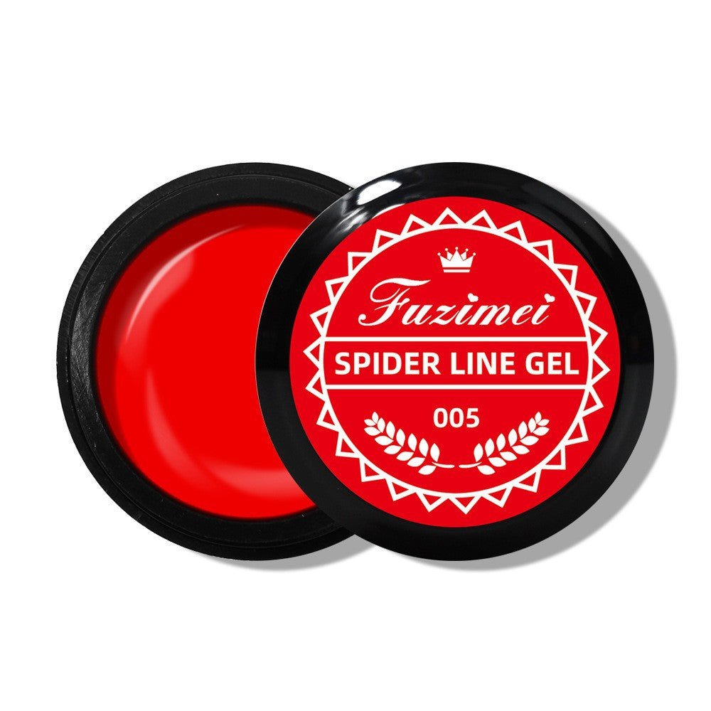 1060 Nail Art Elastic Brushed Glue Nail Polish Glue Phototherapy Nail Spider Glue Metal Painted Glue Wire Pulling Glue Silk Glue Press on Nails