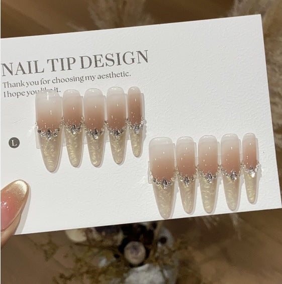 1033- Handmade press on nails fake nails removable