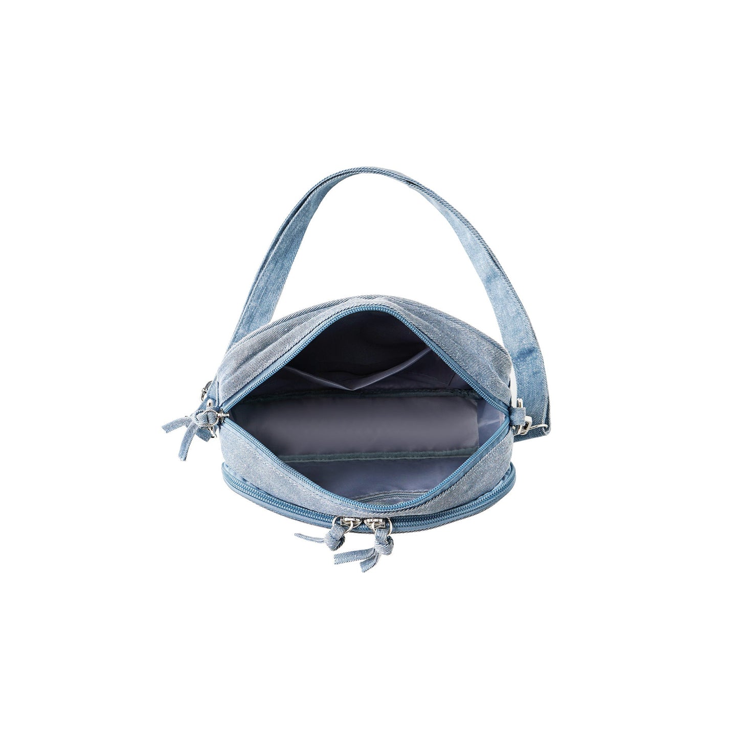 Casual Mini Denim Bag for Women – Versatile Shopping Canvas Bag & Small Shoulder Hobo Bag