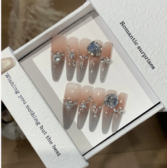 1035- Handmade press on nails fake nails removable