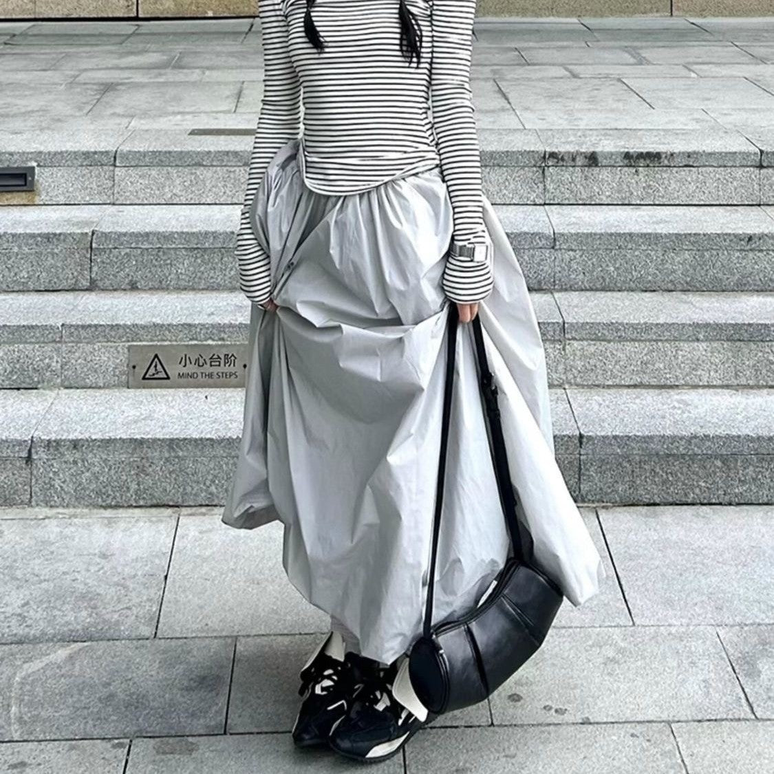 Elegant Folded Cylinder Bag - Stylish Small Pillow Bag & Casual Crossbody Bag for Women | Fashion Retro Design hobo