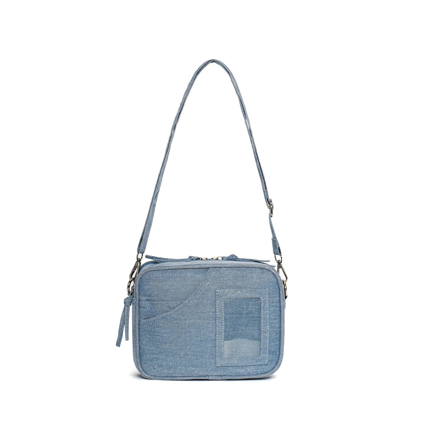 Casual Mini Denim Bag for Women – Versatile Shopping Canvas Bag & Small Shoulder Hobo Bag