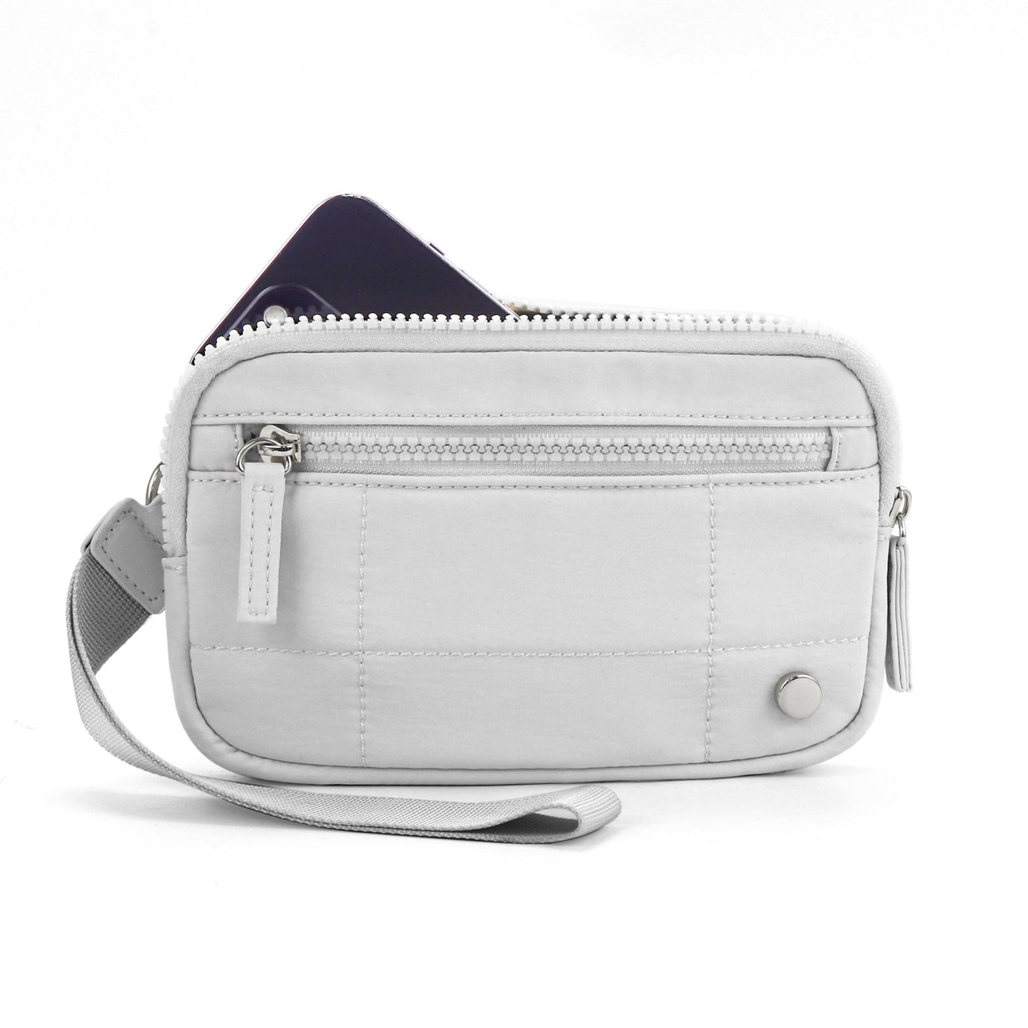 Transparent PVC Card Bag – Portable Wrist Bag for Bank Card & Change Storage