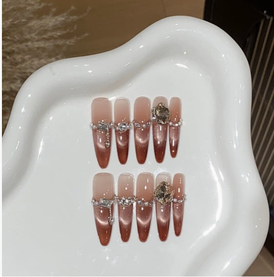 1035- Handmade press on nails fake nails removable