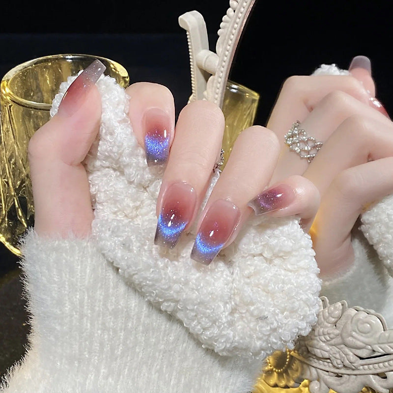 1058 Nail art dream dynamic spar cat's eye nail polish glue phototherapy nail glue for press on nails