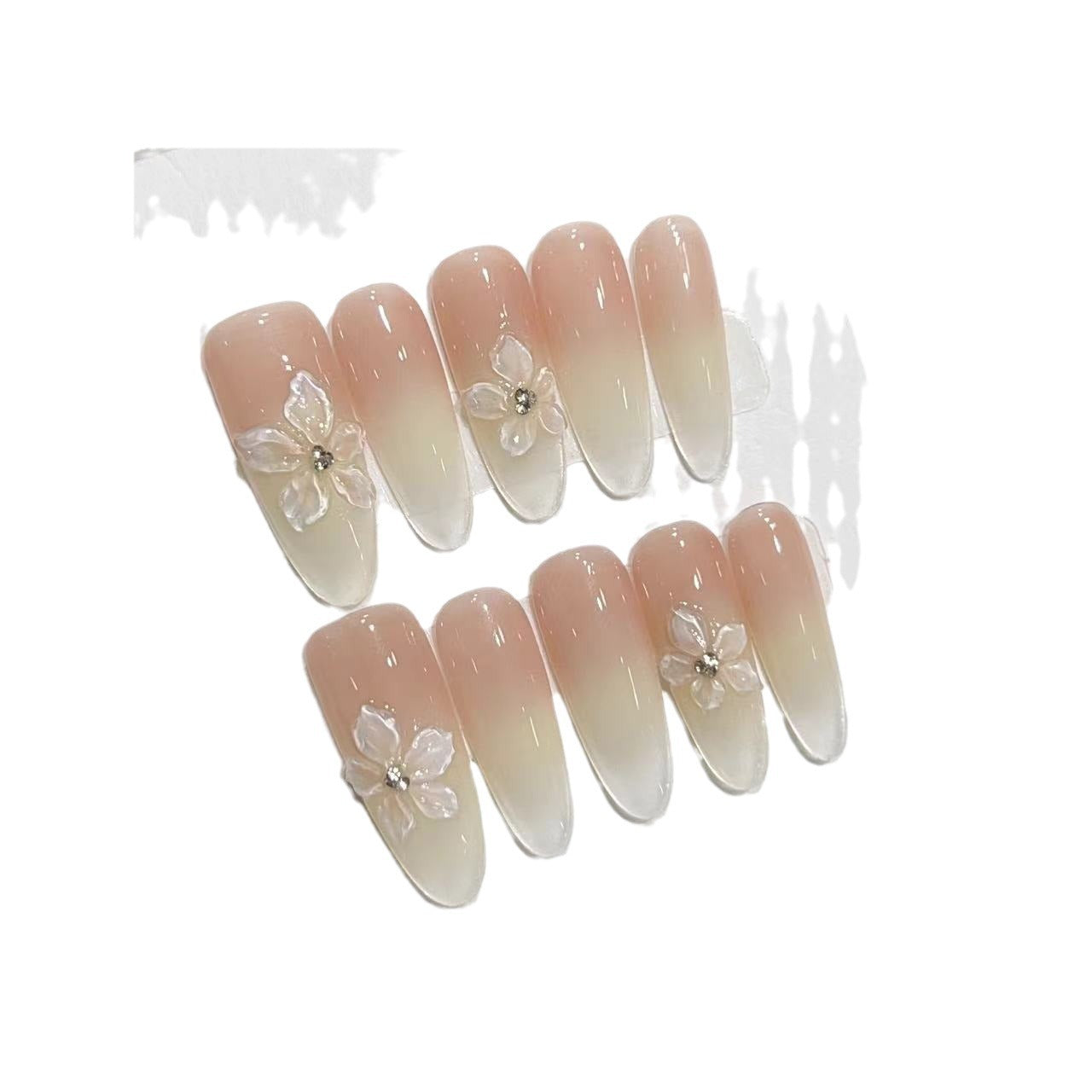 0980- Handmade press on nails fake nails removable