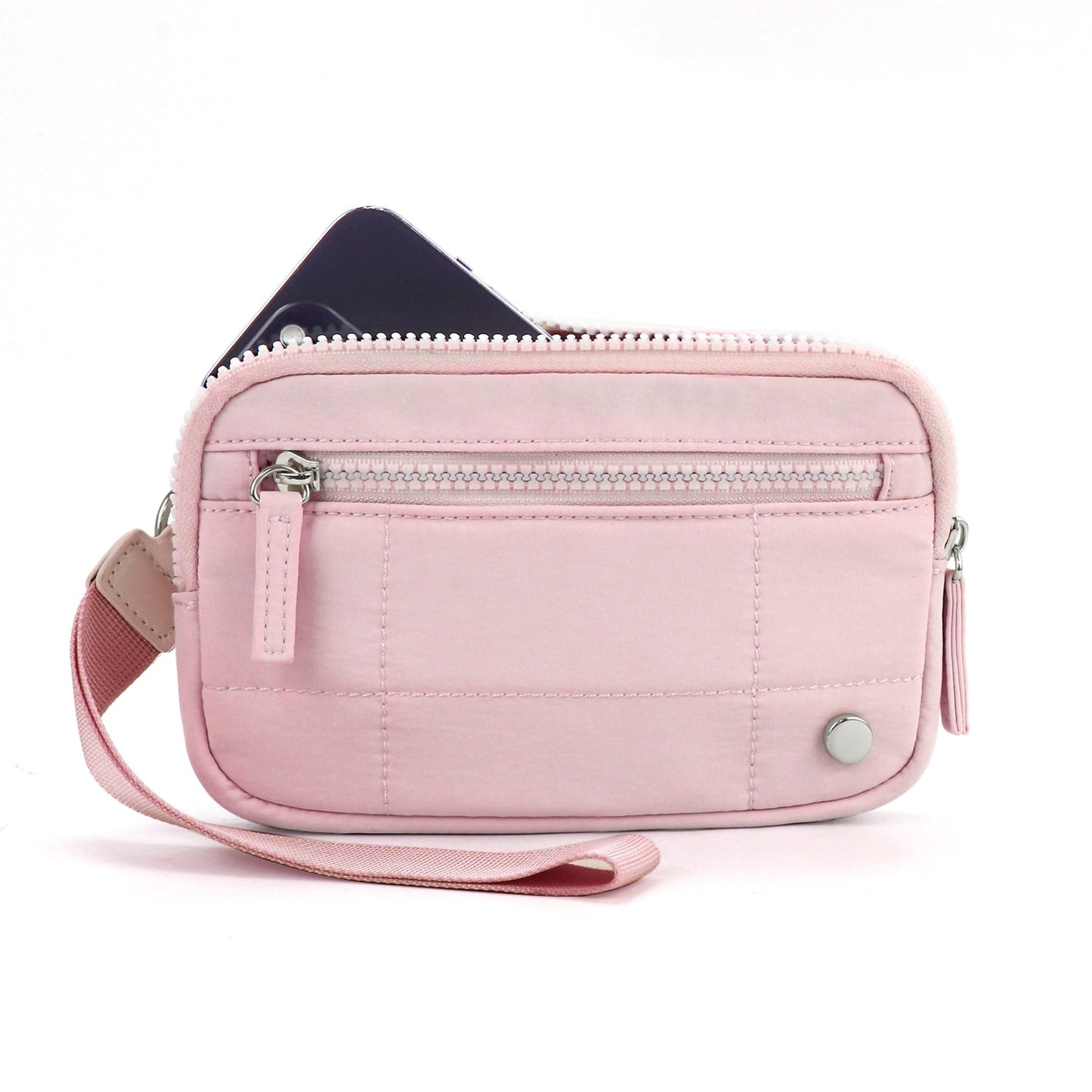 Transparent PVC Card Bag – Portable Wrist Bag for Bank Card & Change Storage