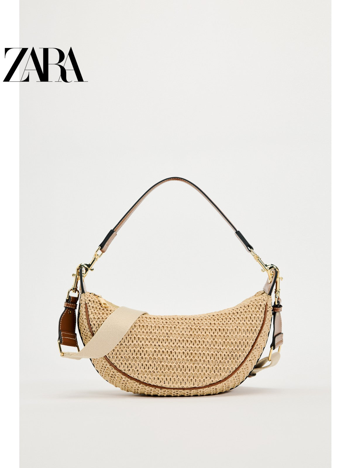 Chic Summer Female Hobo Bag – Fashionable Versatile Shoulder Crossbody Bag, Elegant Small Hand Woven Armpit Bag